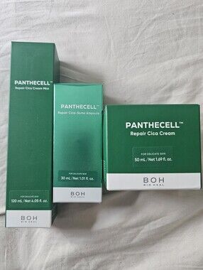 PANTHECELL Repair Cica Mist, Ampoule, Cream Set - NIB